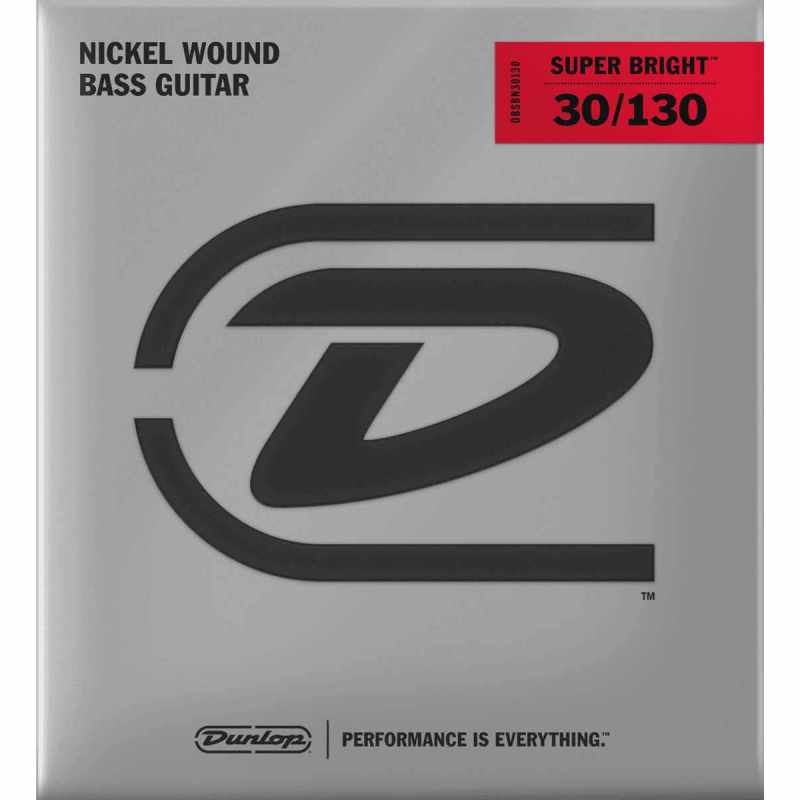 DUNLOP DBSBN30130 Nickel Plated Steel - Medium /6c 30-45-65-85-105-130