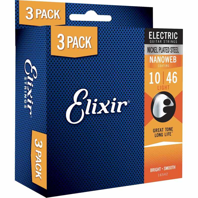 ELIXIR 16542 Juegos - Pack de 3 juegos 12052 Nanoweb 10-46