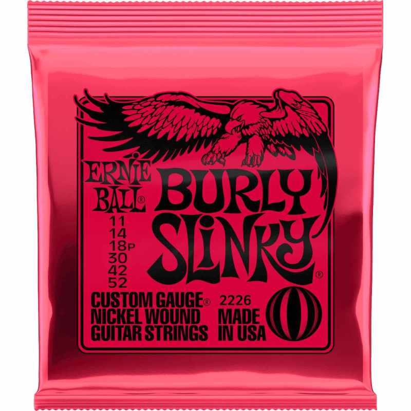 ERNIE BALL 2226 Juegos - Burly slinky 11-14-18p-30-42-52