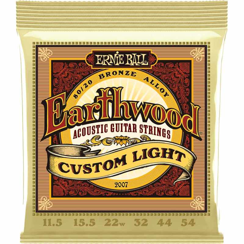 ERNIE BALL 2007 Sets - Custom light 11,5-15,5-22w-32-44-54