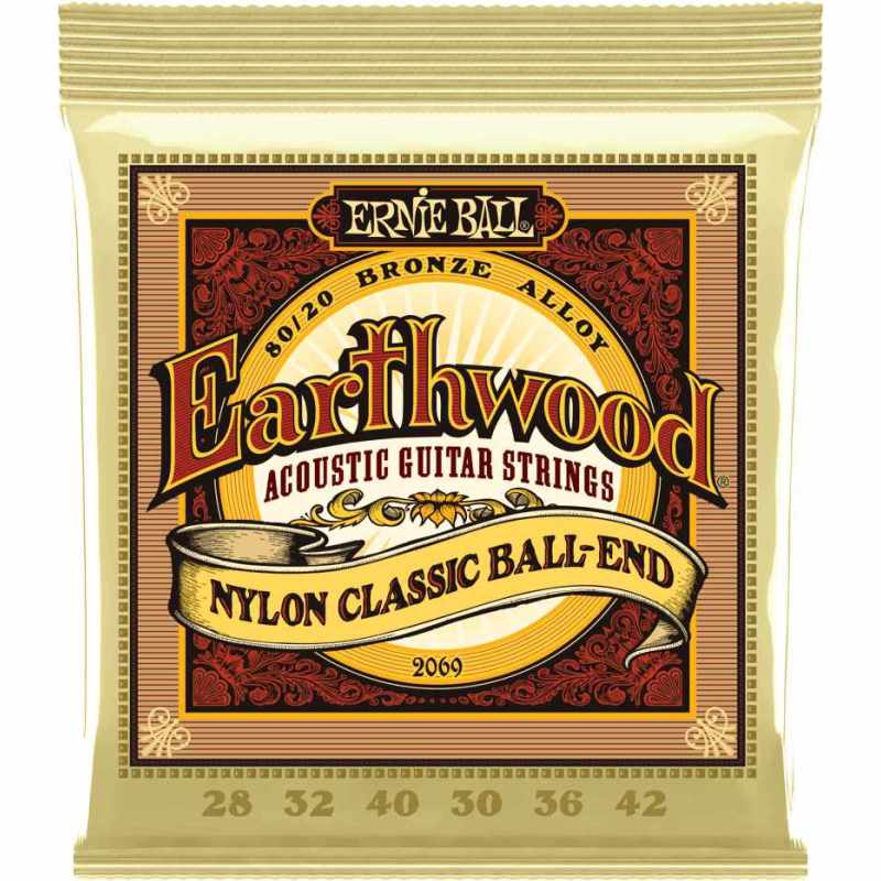 ERNIE BALL 2069 Games - Folk nylon ball 28-42