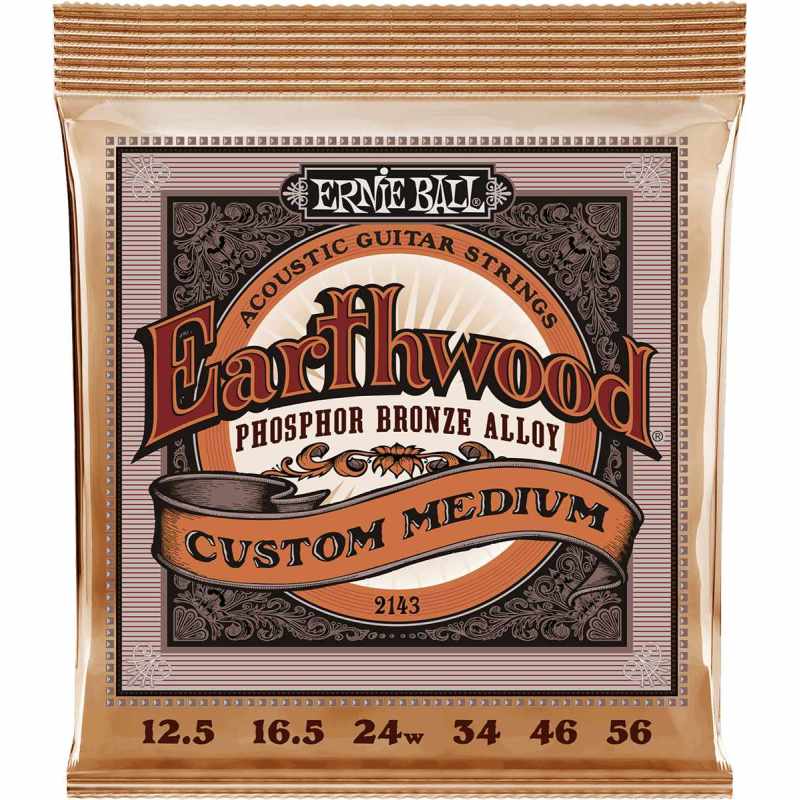 ERNIE BALL 2143 Sets - Custom medium 12,5-16,5-24w-34-46-56