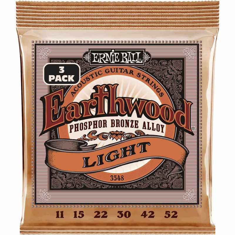 ERNIE BALL 3548 Light 11-52 - pack of 3