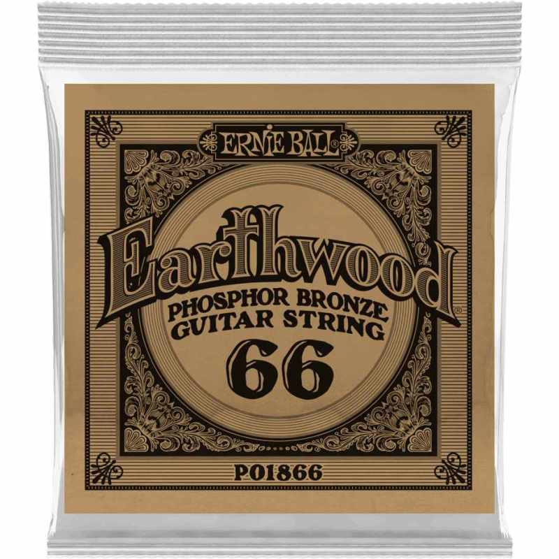 ERNIE BALL 1866 Restocking by 6 pieces - Filé phosphor bronze 066