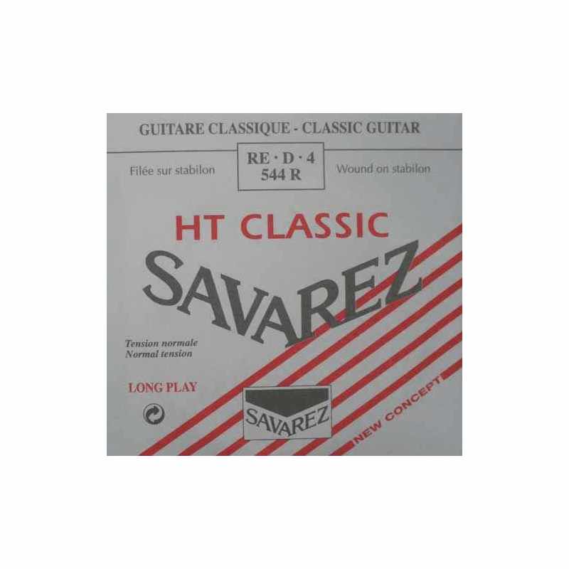 SAVAREZ 544R Restocking by 10 pieces - 4th Red Silver Metal Thread