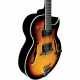 EKO SA750 Hollowbody - Type hollowbody jazz single cut Sunburst