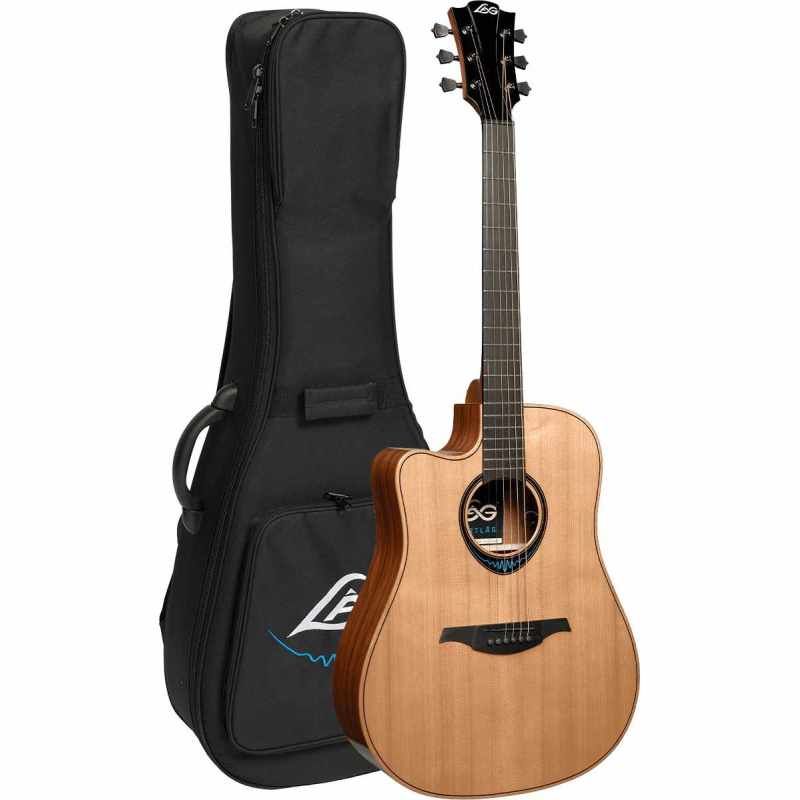 Lâg TLBW2DCE . BlueWave 2 Dreadnought Pan Coupé Elektro-Linkshänder