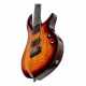 STERLING BY MUSIC MAN MAJ200XSM Blood Orange Burst