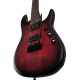 STERLING BY MUSIC MAN RICHARDSON7-DSBS Jason Richardson - Dark Scarlet Burst Satin