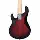 STERLING BY MUSIC MAN RAY5HH-RRBS-R1 Stingray5 - Ruby Red Burst Satin