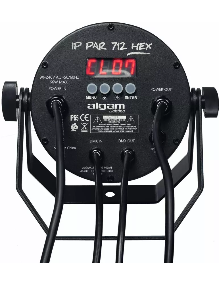 ALGAM LIGHTING IP-PAR-712-HEX | MusicGoodDeal