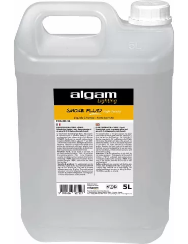  Algam Lighting FOG-HD-5L Liquide fumée forte densité 5L|MusicGoodDeal 