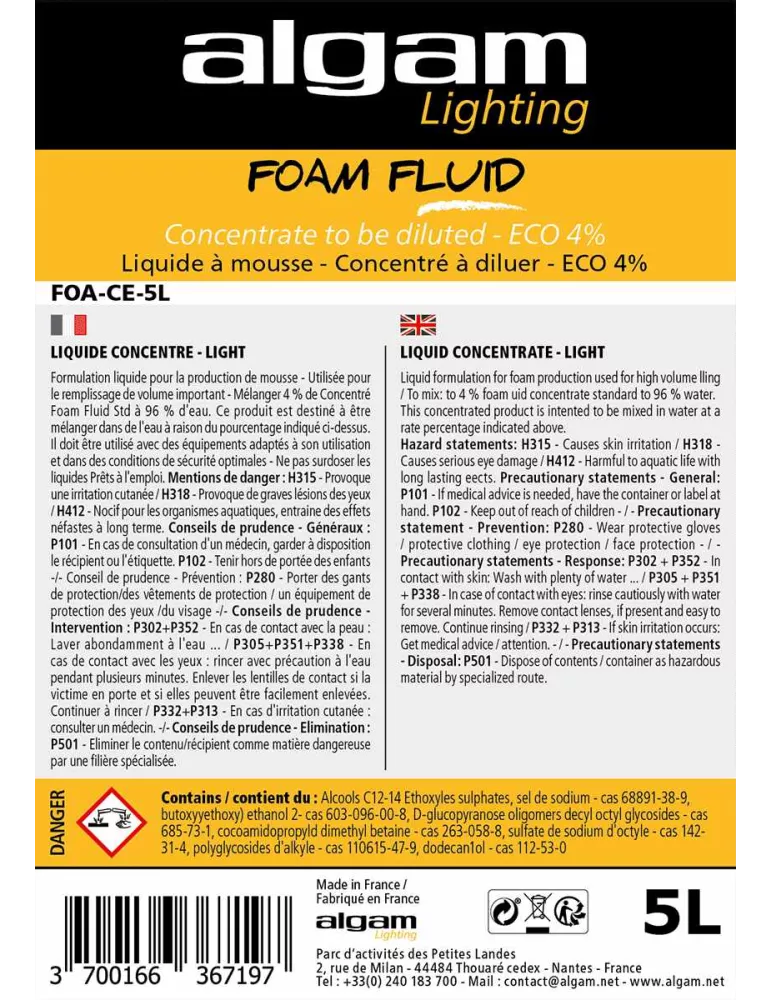 ALGAM LIGHTING FOA-CE-5L | MusicGoodDeal
