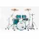 PEARL MP4C904XPLC-850 . Fusion 20" 4-Barrel - GyroLock-L Custom Aqua Turquoise Stripe