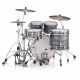 PEARL MMGC924XSPLC-855 Rock 22" 4 tambores - Custom GyroLock-L Black Oyster Swirl