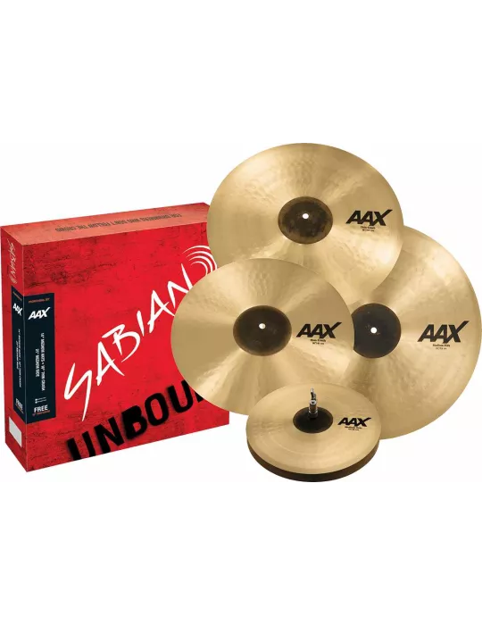  SABIAN 25005XCP Conjunto armónico - Promocional 14"-16"-21" + choque 18" GRATIS|MusicGoodDeal 