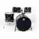 SAKAE EVO-FUSION-M-RB Fusion 20" 4 drums - Fusion 20" 4 drums Real Black