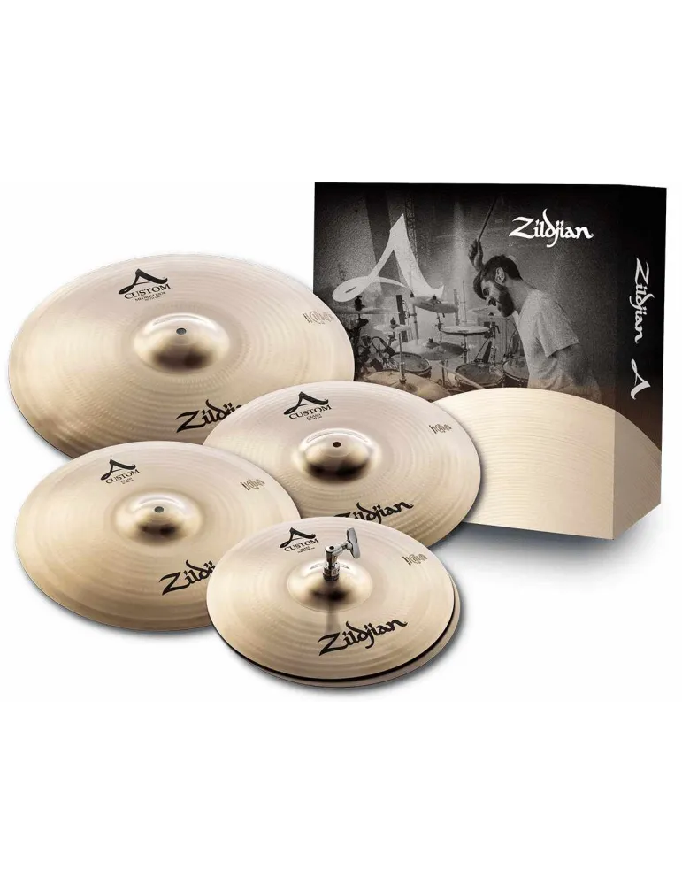  ZILDJIAN A2C4P-I7 Pack - Set 14"-16"-20" + 18" FREE|MusicGoodDeal 