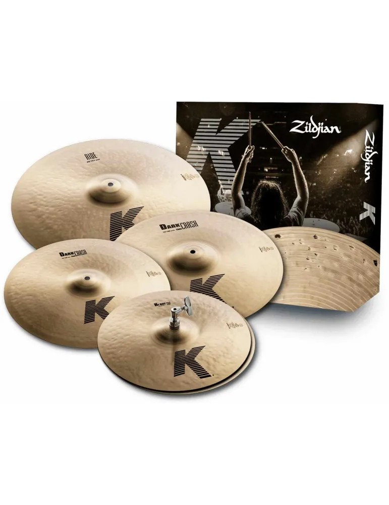  ZILDJIAN K0800-I7 Pack - Set 14"-16"-20" + 18" FREE|MusicGoodDeal 