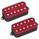 FISHMAN PRF-COC-SD2 Open Core Classic Humbucker - Fluence Classic Humbucker OpenCore Actives set, 6 strings, 3 Voices, Red