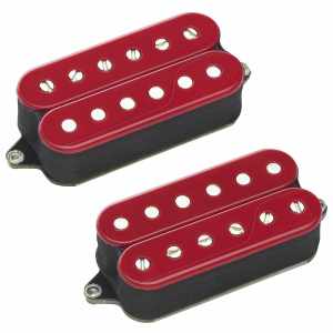 FISHMAN PRF-COC-SD2 Open Core Classic Humbucker - Fluence Classic Humbucker OpenCore Actives set, 6 strings, 3 Voices, Red