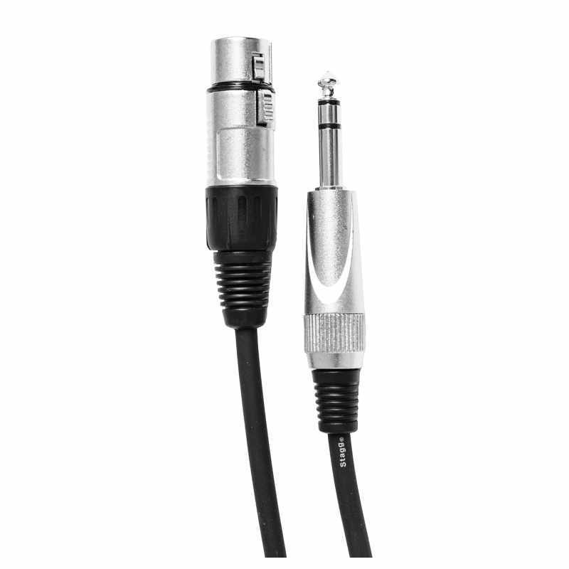 STAGG SAC3PSXF DL Cable de audio, XLR / jack (f / m), 3 m