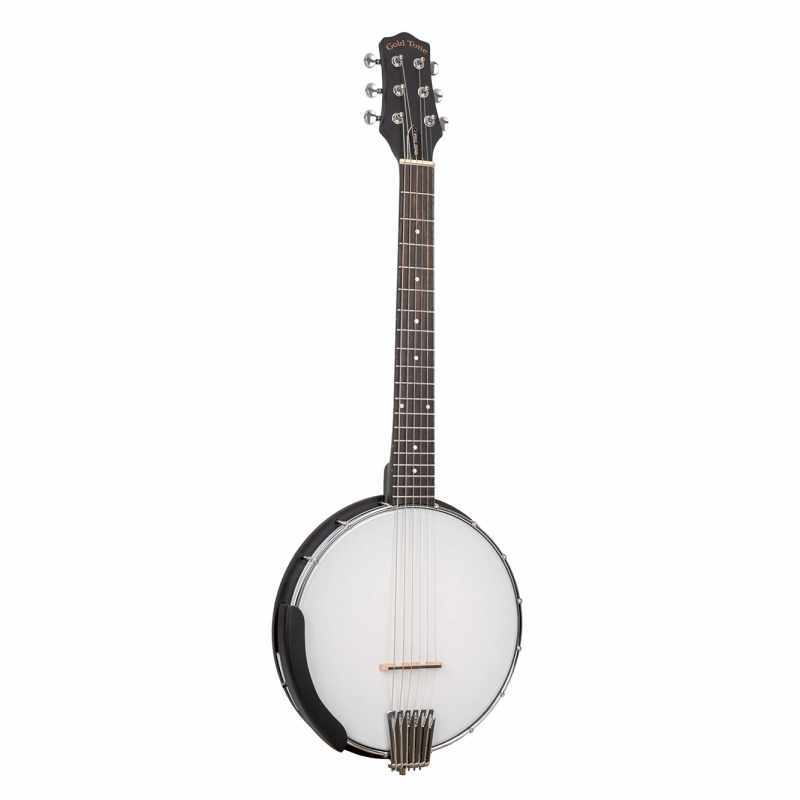 GOLD TONE AC-6 MINI 6-STRING OPEN BACK BANJO+BAG