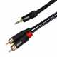 ENOVA PATCH CABLE JACK 3.5 - 2X RCA 6M