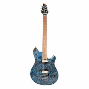 PEAVEY GUITAR HP2 POPLAR BURL BLUE