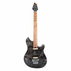 PEAVEY GUITAR HP2 POPLAR BURL BLACK