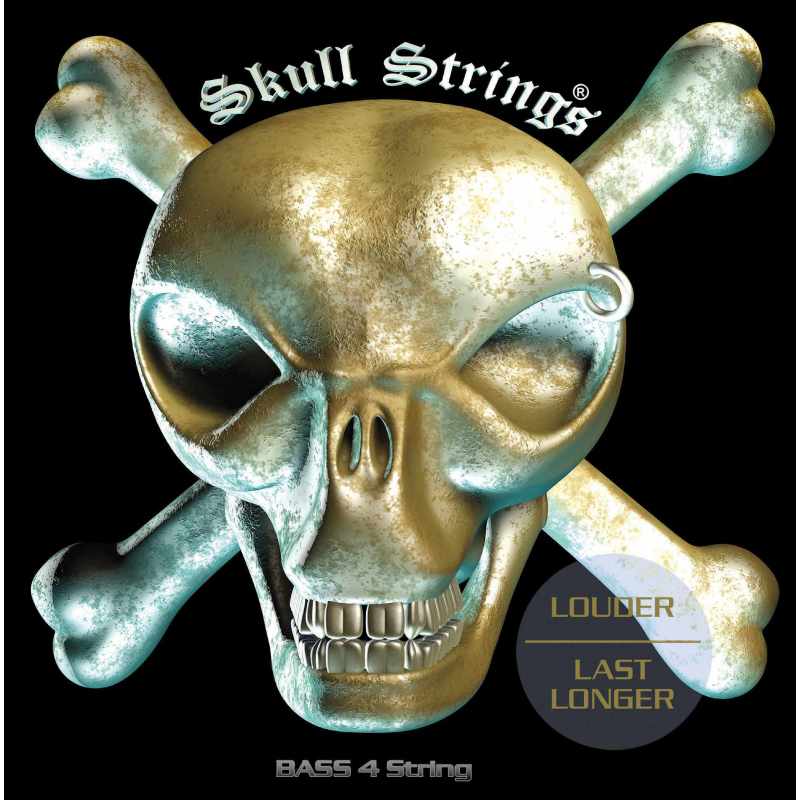 SKULL SKUB4XT 4 STRING BASS SET 45-135