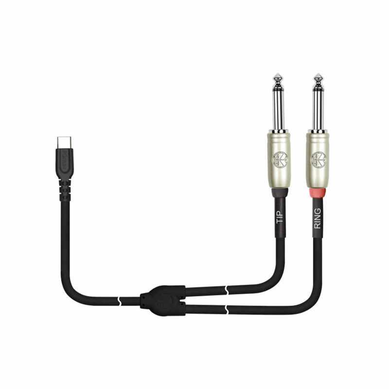 KIRLIN USB CABLE Y 3M 2 JACK BLACK