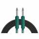 KIRLIN GUITAR CABLE 6M JACK JACK GREEN