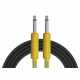 KIRLIN GUITAR CABLE 3M JACK JACK YELLOW