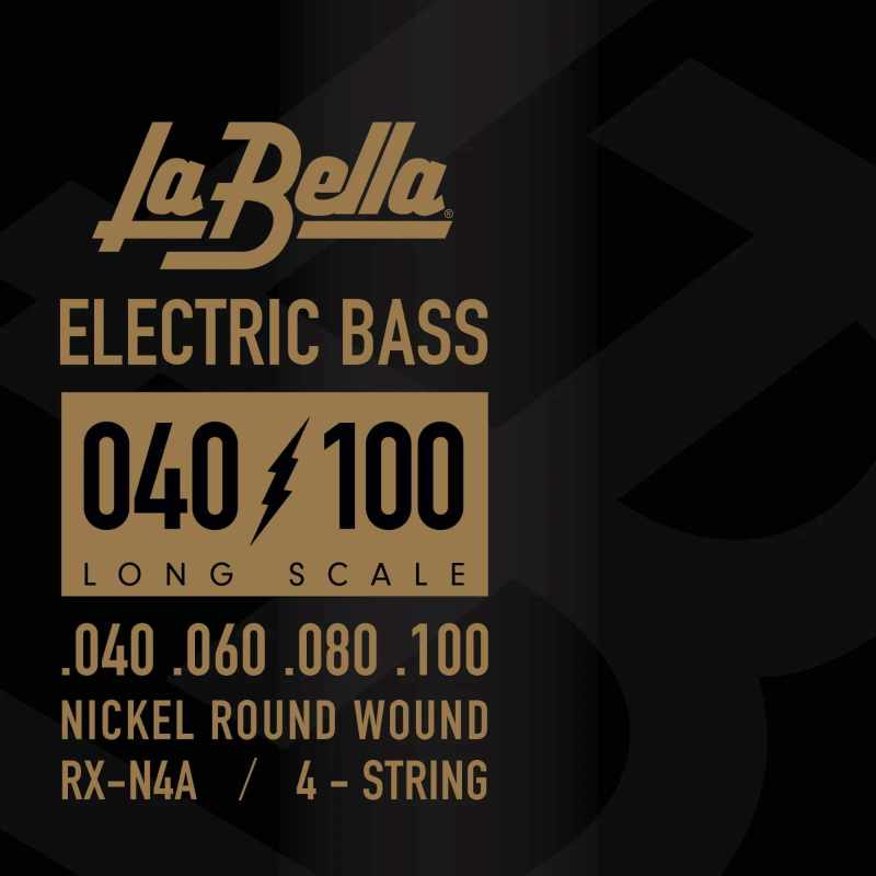 LA BELLA RX-N4A BASS SET RX NICKEL 40-100