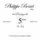 PHILIPPE BOSSET CUERDA BOSSET CLASSIC PRESTIGE TF LA5