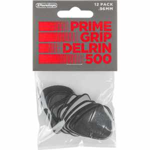 DUNLOP 450P096 Player's Pack - Delrin 500 Prime Grip 0,96mm bag of 12