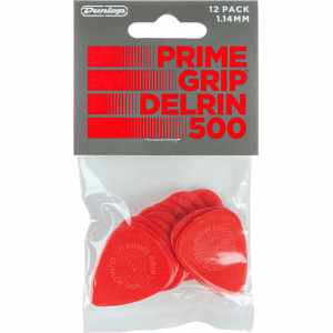 DUNLOP 450P114 Player's Pack - Delrin 500 Prime Grip 1,14mm bag of 12