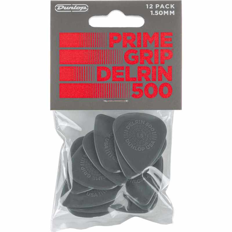 DUNLOP 450P150 Player's Pack - Delrin 500 Prime Grip 1,50mm bag of 12