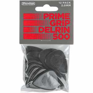 DUNLOP 450P200 Player's Pack - Delrin 500 Prime Grip 2,00mm bag of 12