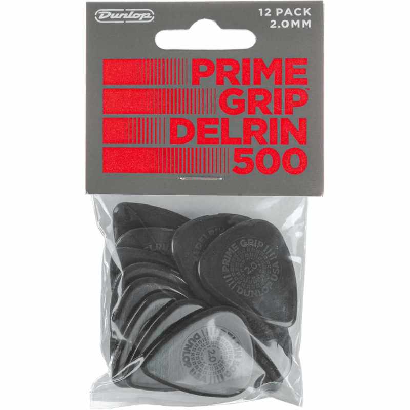 DUNLOP 450P200 Player's Pack - Delrin 500 Prime Grip 2,00mm bag of 12