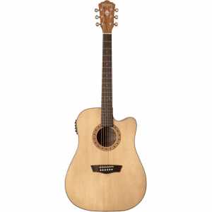 WASHBURN WD7SCE Dreadnought - Dreadnought Cutaway Electro