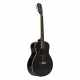 J.N GUITARS BES-A MINI BK GT.AC TRIP BLACK SPRUCE MAS