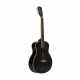 J.N GUITARS BES-A MINI BK GT.AC TRIP BLACK SPRUCE MAS