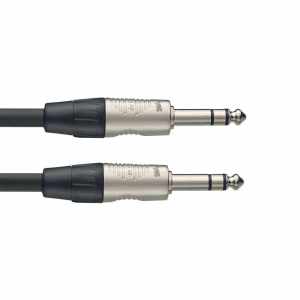 STAGG NPC060SR N-Series Patch Cable - Stereo Phone Plug / Stereo Phone Plug