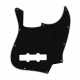 STAGG SP-PKEL-JBBK 3-ply ABS pickguard, for J type electric bass