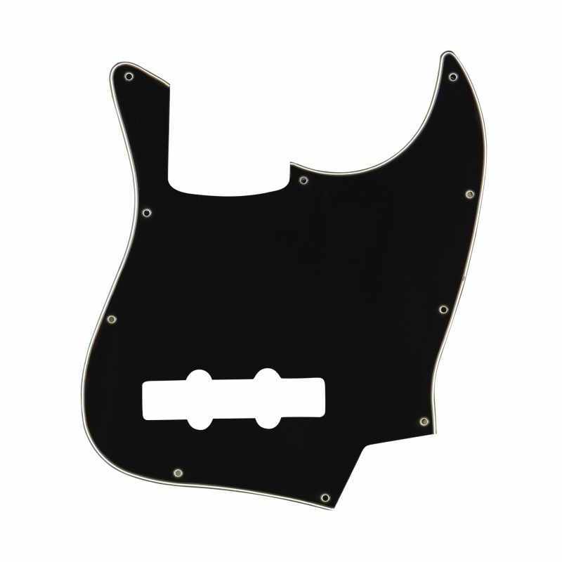 STAGG SP-PKEL-JBBK 3-ply ABS pickguard, for J type electric bass