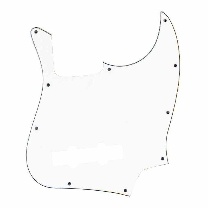 STAGG SP-PKEL-JBCREA 3-ply ABS pickguard, for J type electric bass