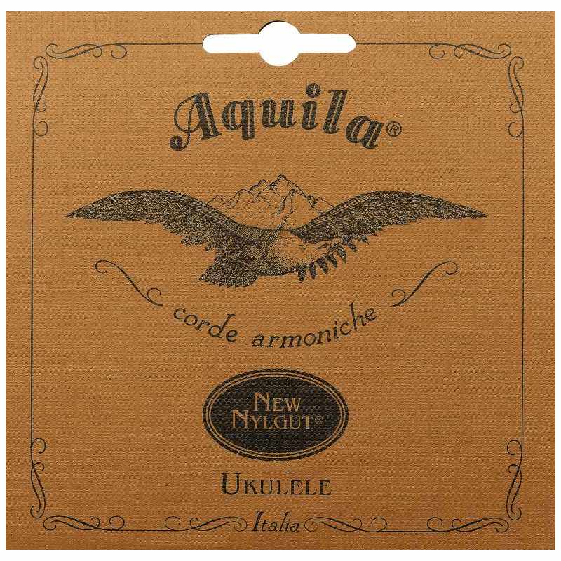 AQUILA AQ-8U Konzert Ukulele Saitensatz „Tiefes G", in Nylgut