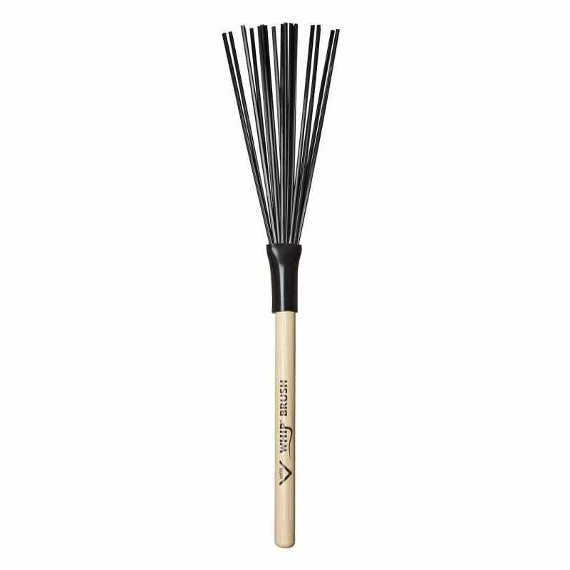 VATER VWB Polybristle Nylon Brush, wood handle, 1 pair